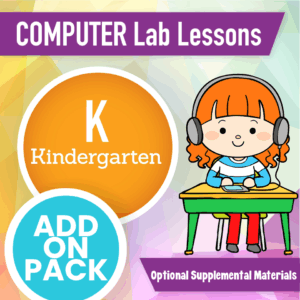 Kindergarten tech curriculum add on pack