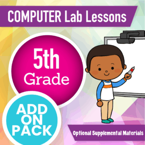 Add structure to your 5th grade tech lessons with daily messages, vocabulary cards, 23 exit tickets, editable rubrics, and graphic organizers designed to support your curriculum.