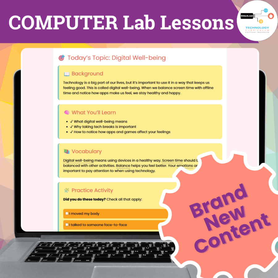 Elementary technology curriculum monthly subscription