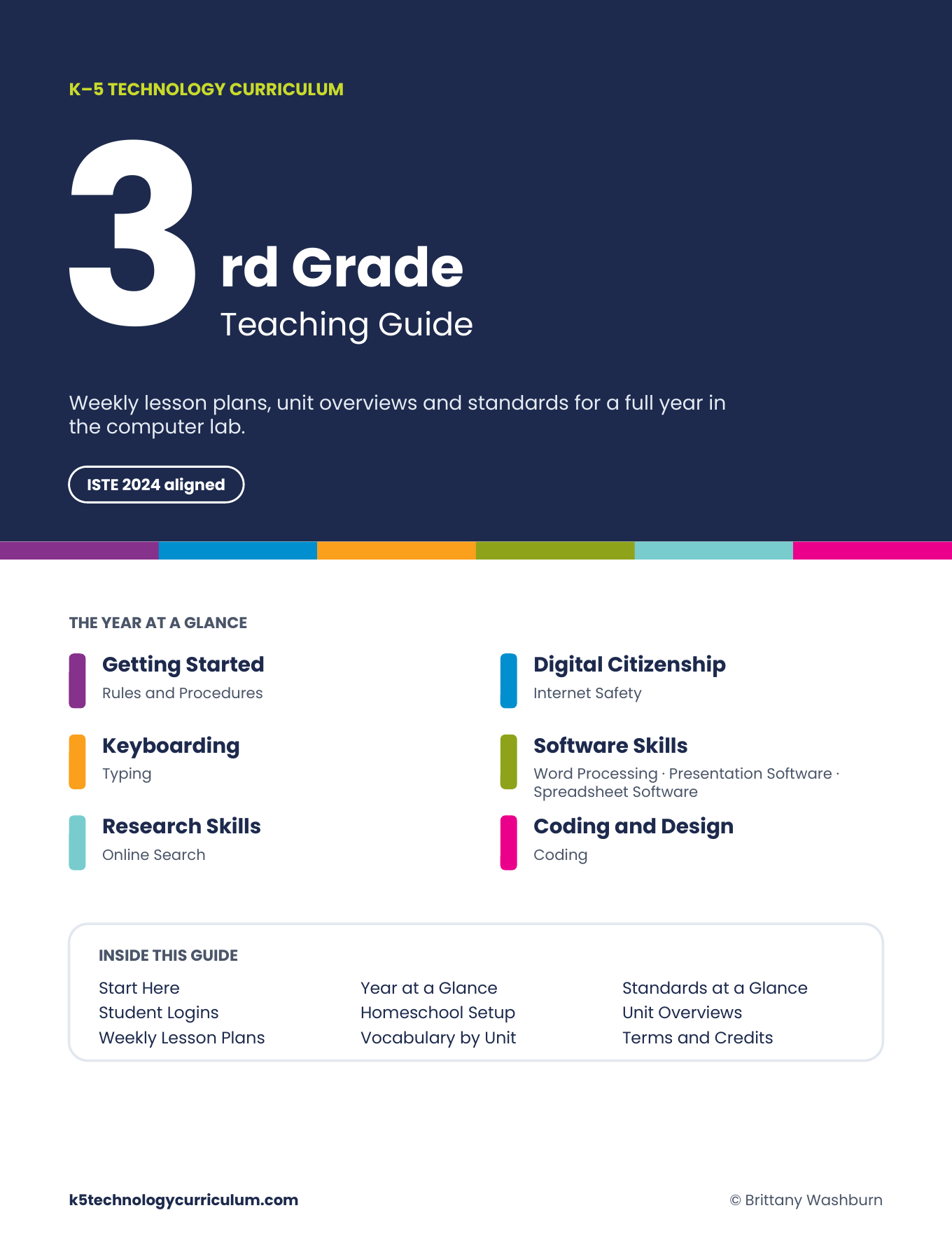 3rd Grade Teaching Guide cover